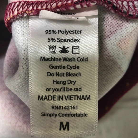 LuLaRoe Disney Cassie Womens Mauve Mickey Mouse Stretch Pencil Skirt Sz. Medium - Picture 6 of 8